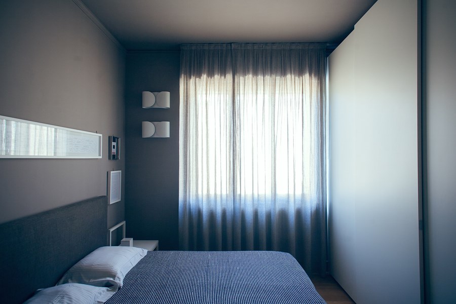 Итальянский интерьер спальни, фото