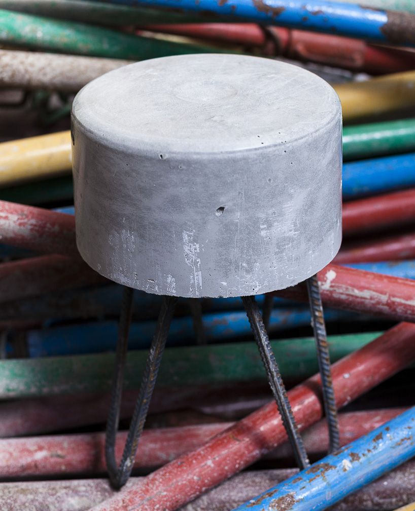 Дизайнерские стулья из бетона
