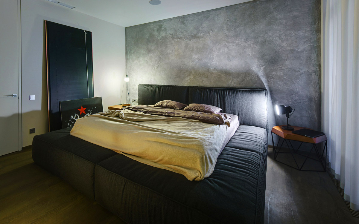 Дизайн интерьера спальни, фото, Киев, Украина