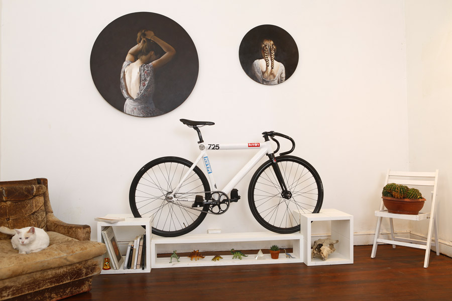 Мебель для хранения велосипеда, фото