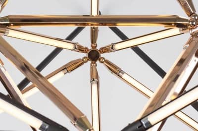 Скульптурные геометрические светильники от Бек Бриттан, фото