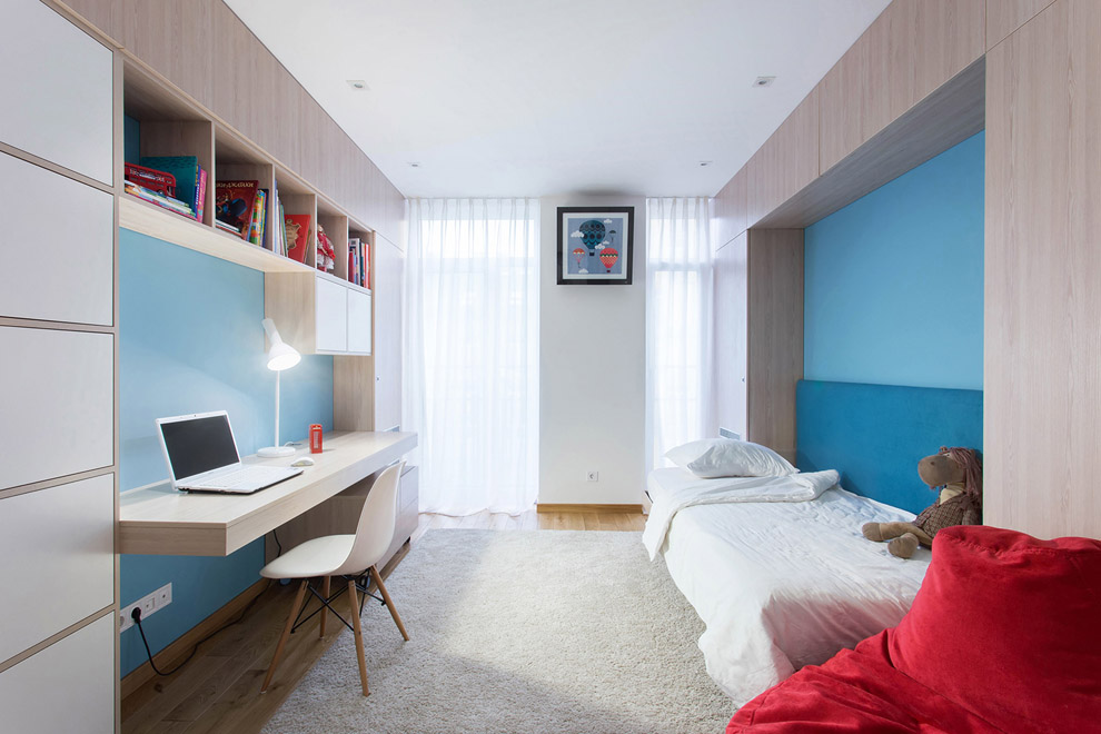 Детская комната, квартира в Киеве. Дизайн - Lugerin Architects