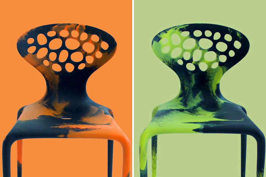 Яркие стулья из пластика Supernatural Chair, фото