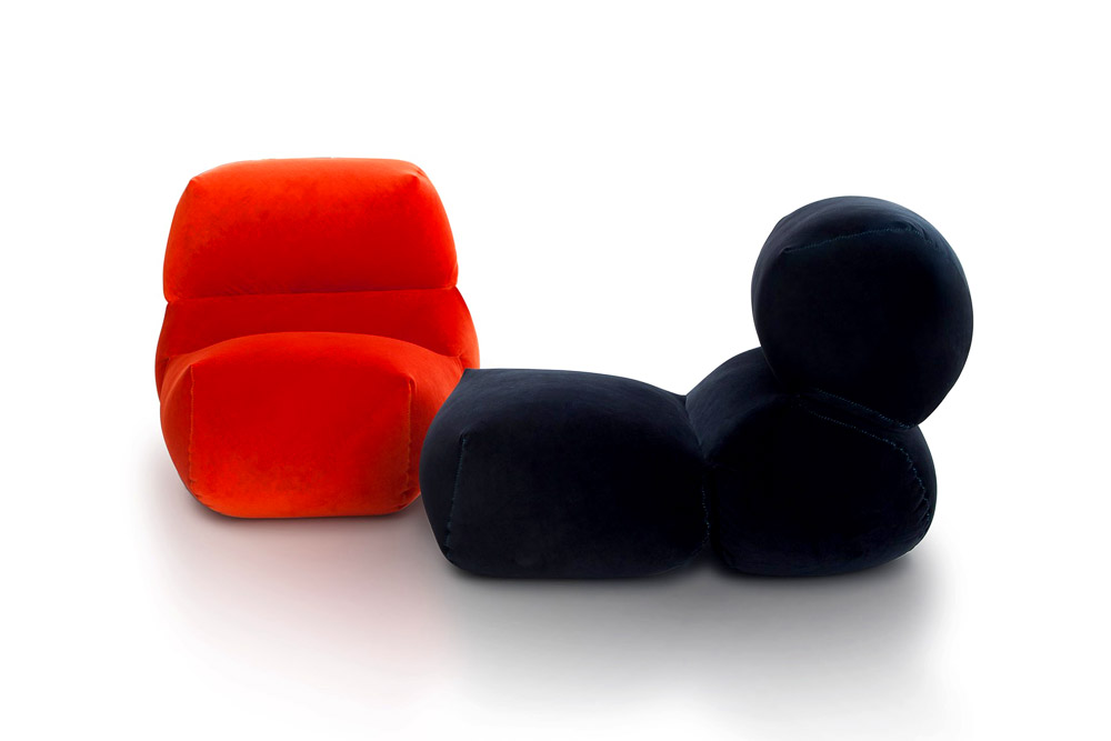 Бескаркасная мебель: мягкие кресла для отдыха GRAPY, фото