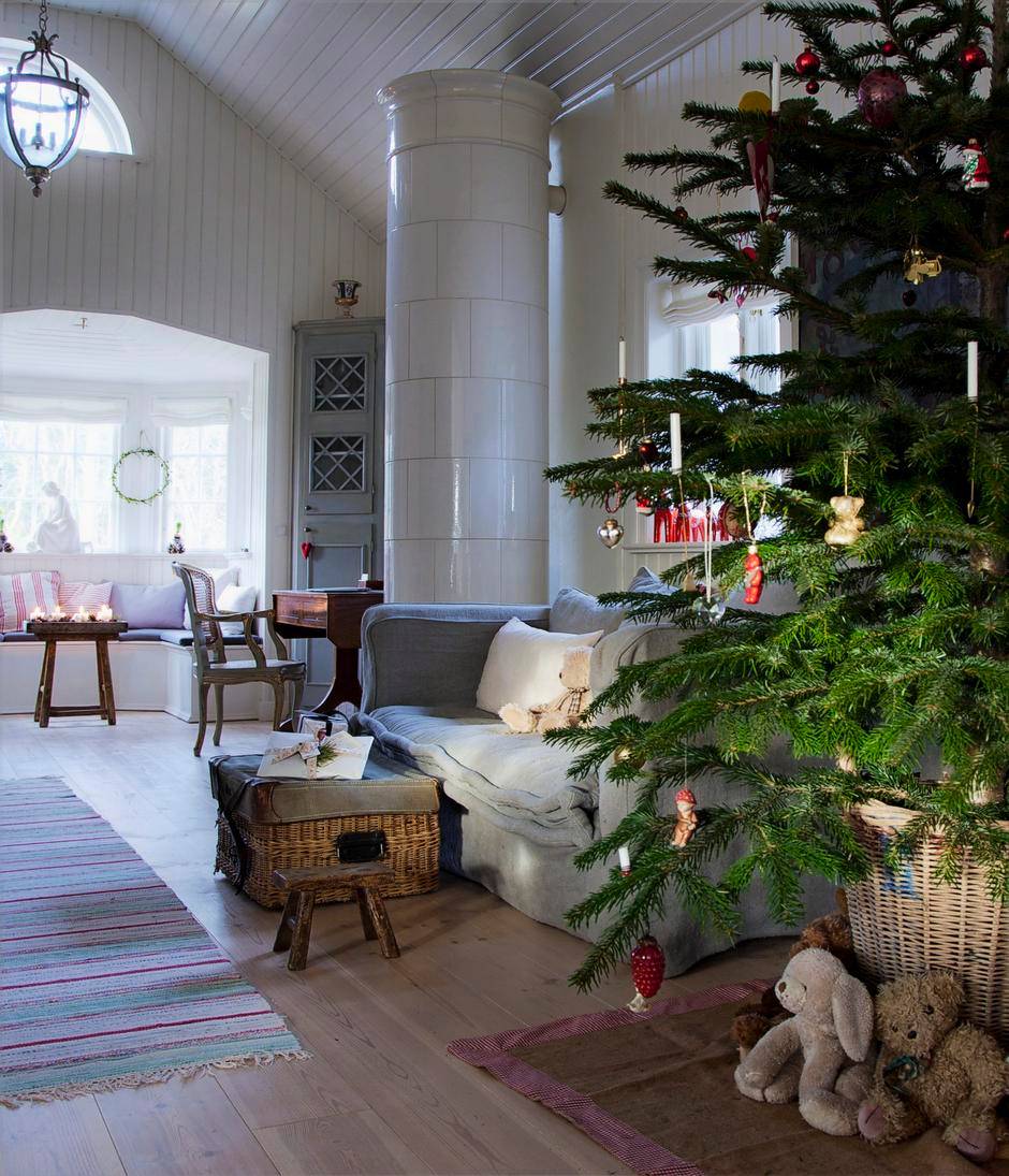Новогодний декор интерьера и рождественской елки, фото 