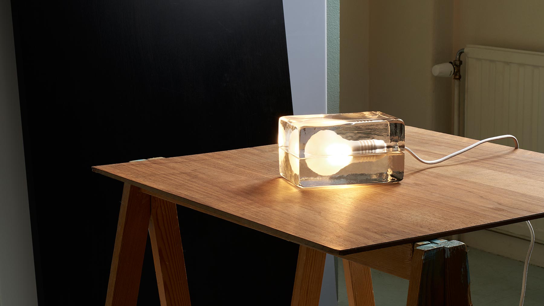 Дизайнерский настольный светильник Block Lamp, фото