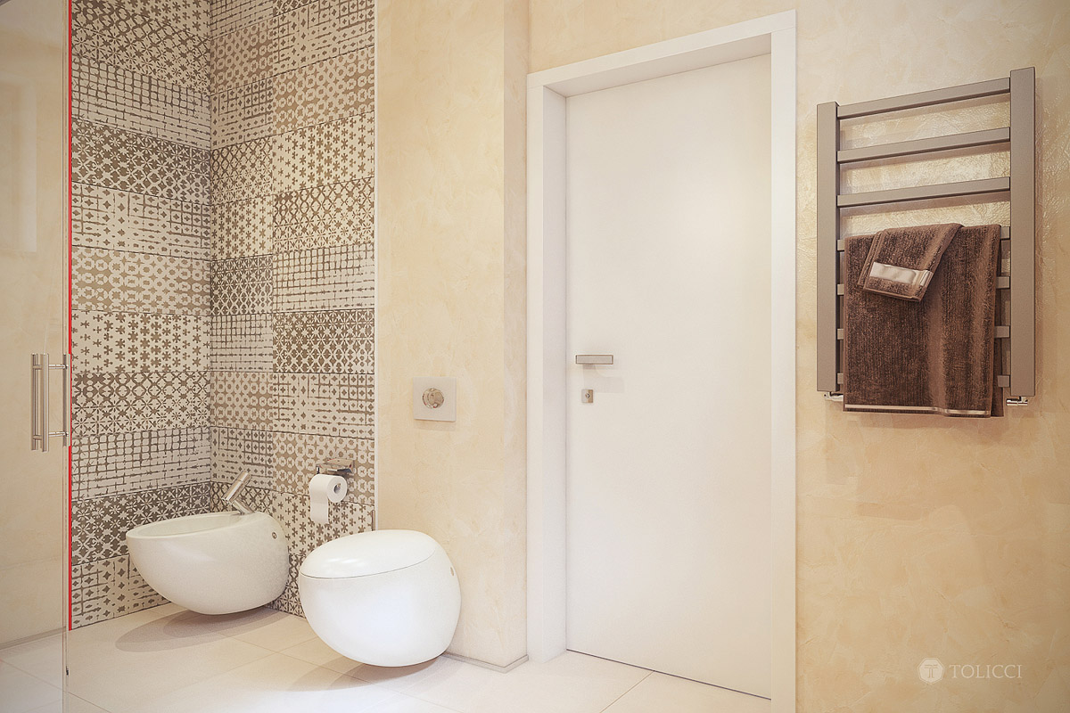 Дизайн интерьера ванной в современной квартире, фото