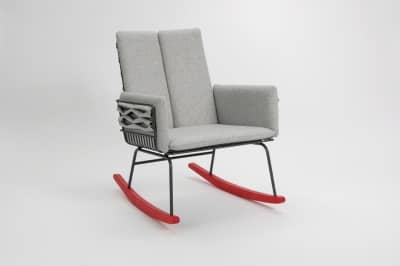 Мягкое кресло-качалка Push из Скандинавии, фото