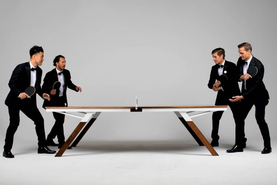 Woolsey Ping Pong Table: стіл для гри у пінг-понг для поціновувачів дизайну, фото